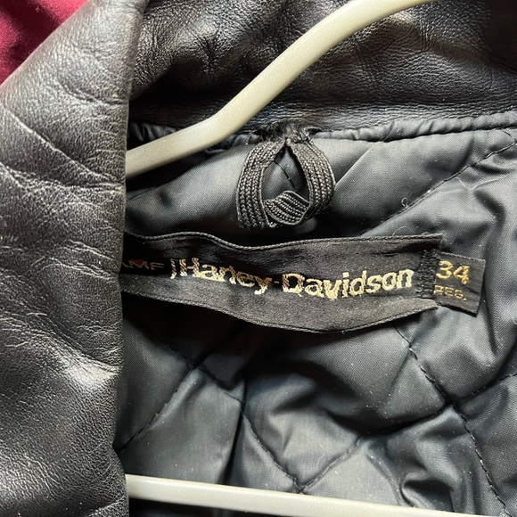 Vintage 70s AMF Harley Davidson Leather Jacket - Picture 4 of 6